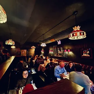 Interior of the restaurant