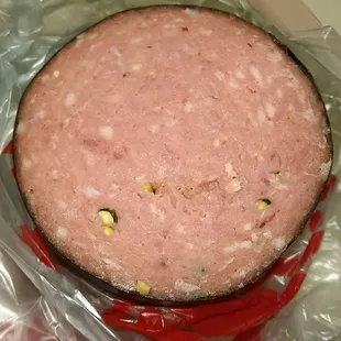 The house made summer sausage.
