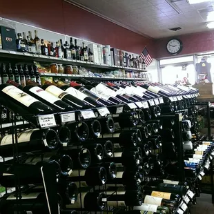 Half liquor store also.