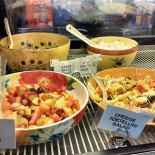 salads, food
