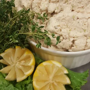 Our new &quot;light&quot; LEMON-THYME Chicken Salad