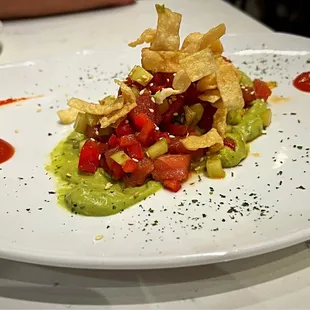 Yellowfin Tuna Poke was a great refreshing start to a meal.