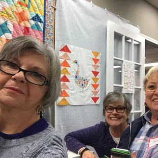 Taking a class with my sewing buddies