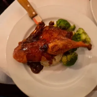 Crispy duck
