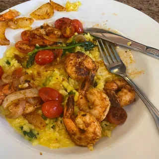 Shrimp Florentine Florentine Risotto Lunch