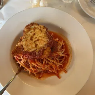 Chicken Parmesan Pizza Lunch