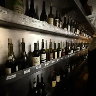 Wine selections