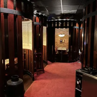 The dessert room upstairs