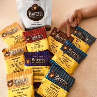 Only a few of their many flavors!