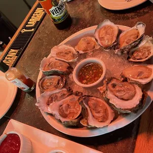 $1 Fresh Oysters on the Half Shell