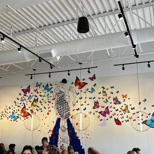 interior, sushi and sashimi