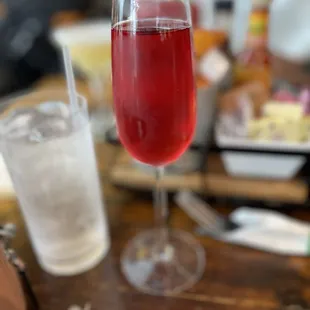 Cranberry mimosa