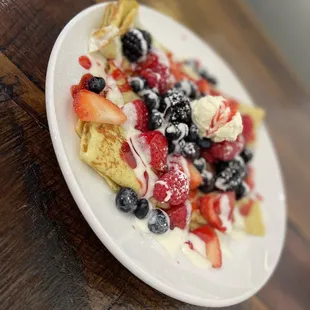 Berry Crepes