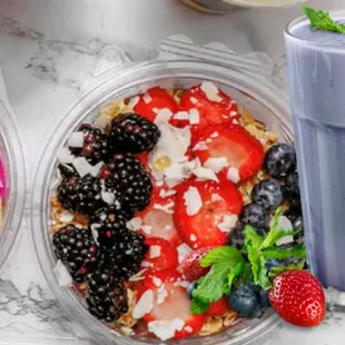 Delicious and Healthy 100% Fruit Smoothies