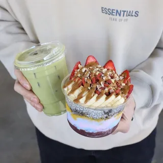 Iced Matcha Oat Milk