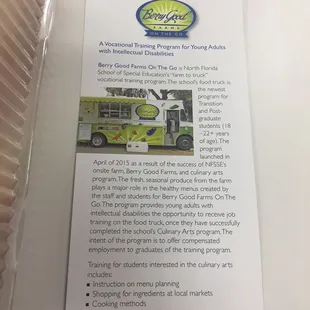 Love what they are about. Not your average food truck!