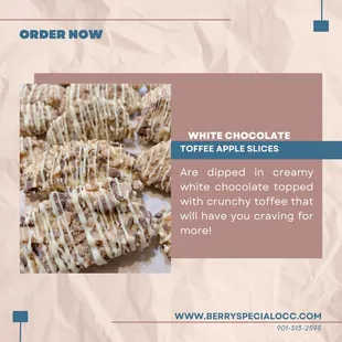 Want something sweet and delicious for your special day. Visit www.berryspecialocc.com