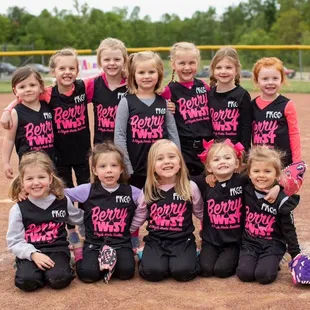 Sponsoring local softball teams!