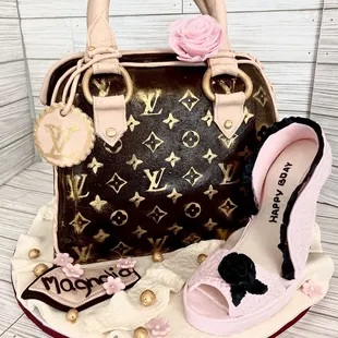 Louis Vuitton  customized cake
