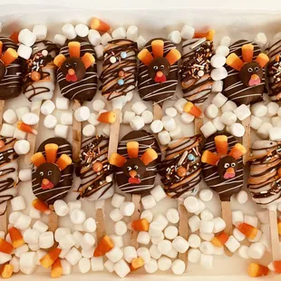 Thanksgiving cake pops