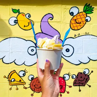 Frozen Yogurt with 1 Topping