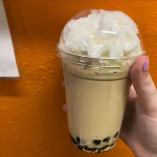 Frozen Coffee Boba  
YES PLEASE 
131 N Woodland Blvd 
Downtown DeLand