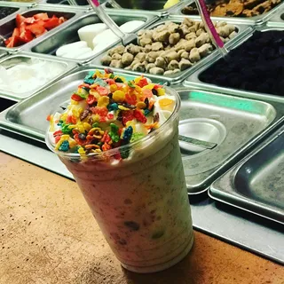 Fruity Pebbles Cereal Milk