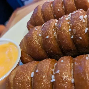 Delicious pretzel sticks