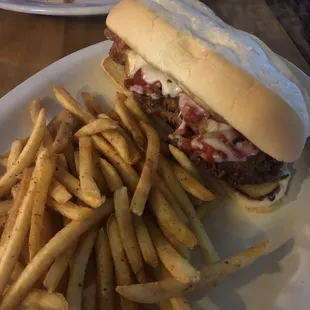 Chicken Parmesan sandwich
