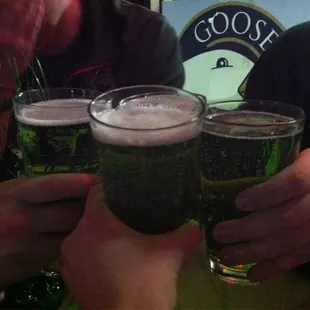 Green beer
