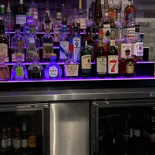 the bar