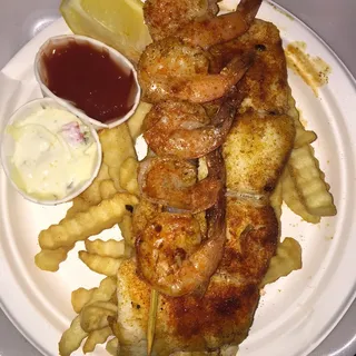 Halibut & Shrimp Comno