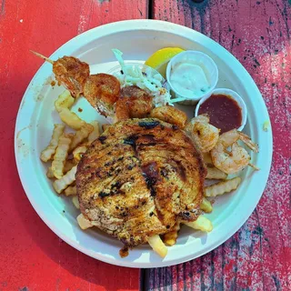 Swordfish & Shrimp Combo
