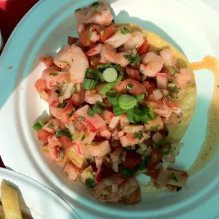 Ceviche Tostada