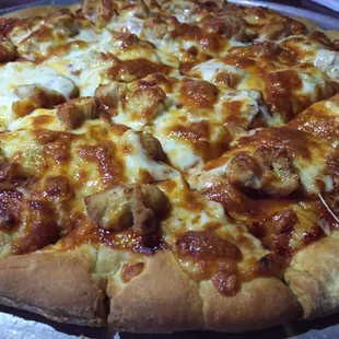 Buffalo chicken pizza
