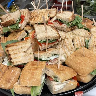 Catering sandwich tray