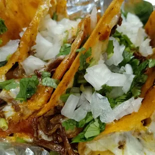 Birria tacos