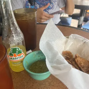 Free chips and salsa