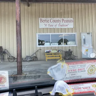 the outside of a store