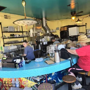 sushi and sashimi, interior