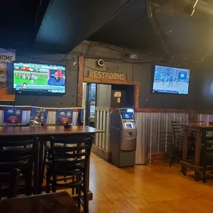 seating and televisions