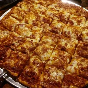 Pepperoni and Sausage pizza