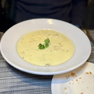 Vichyssoise - potato leek soup