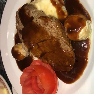 Filet Mignon Aux Champignons