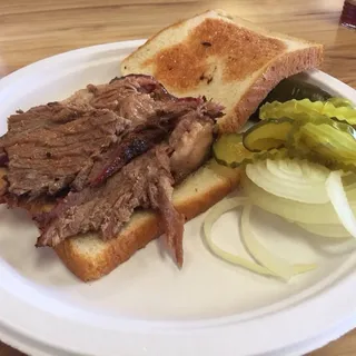 Sliced Beef Sandwich