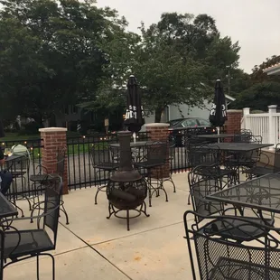 Overall great  patio for evening DRINKS  at BERT'S BAR