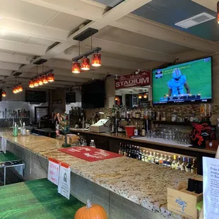 a baseball game being played