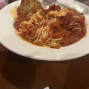 Kids Spaghetti &amp; Meatball