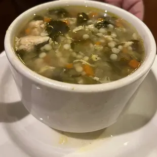 Wedding soup, dad says 7/10