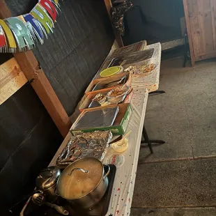 got food for my Bday party
